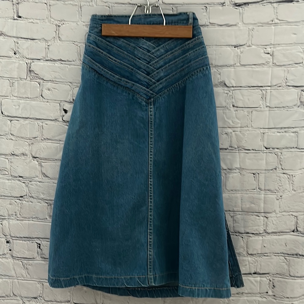 Vintage A Line Wrap Skirt